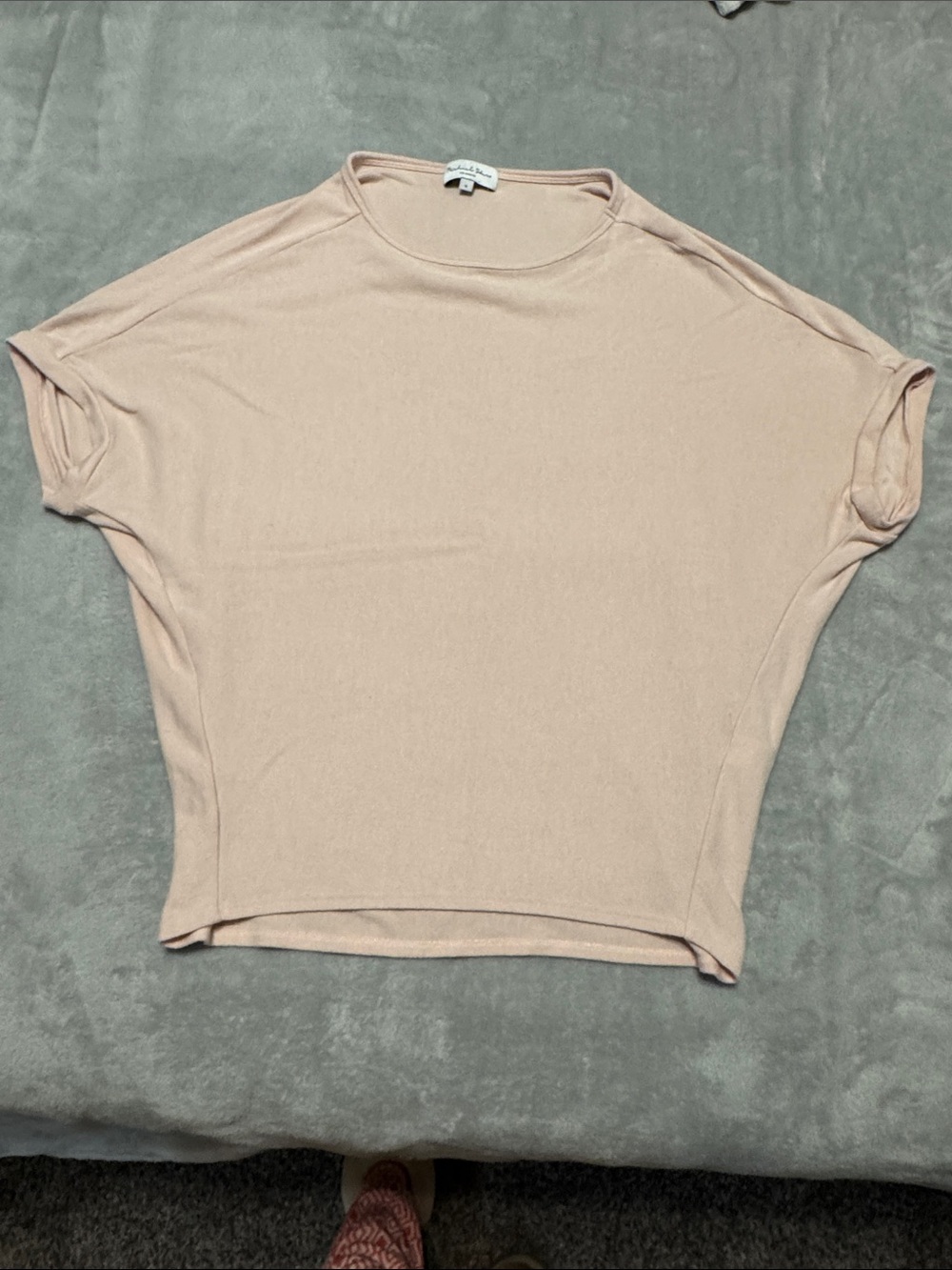 Michael Stars Light Blush Dolman Sleeve Women's Top size small